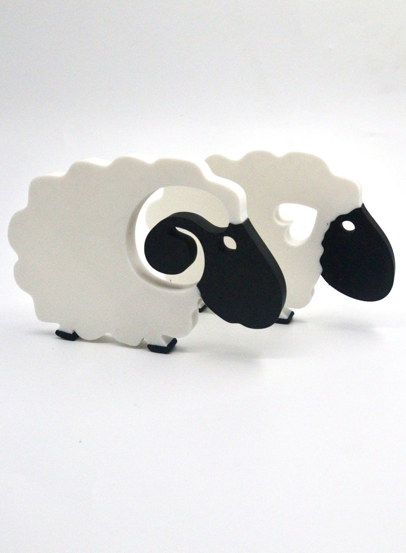 3D BROTHERS Eid Sheep – 2-Piece Set for Decoration & Giveaways - Image 3